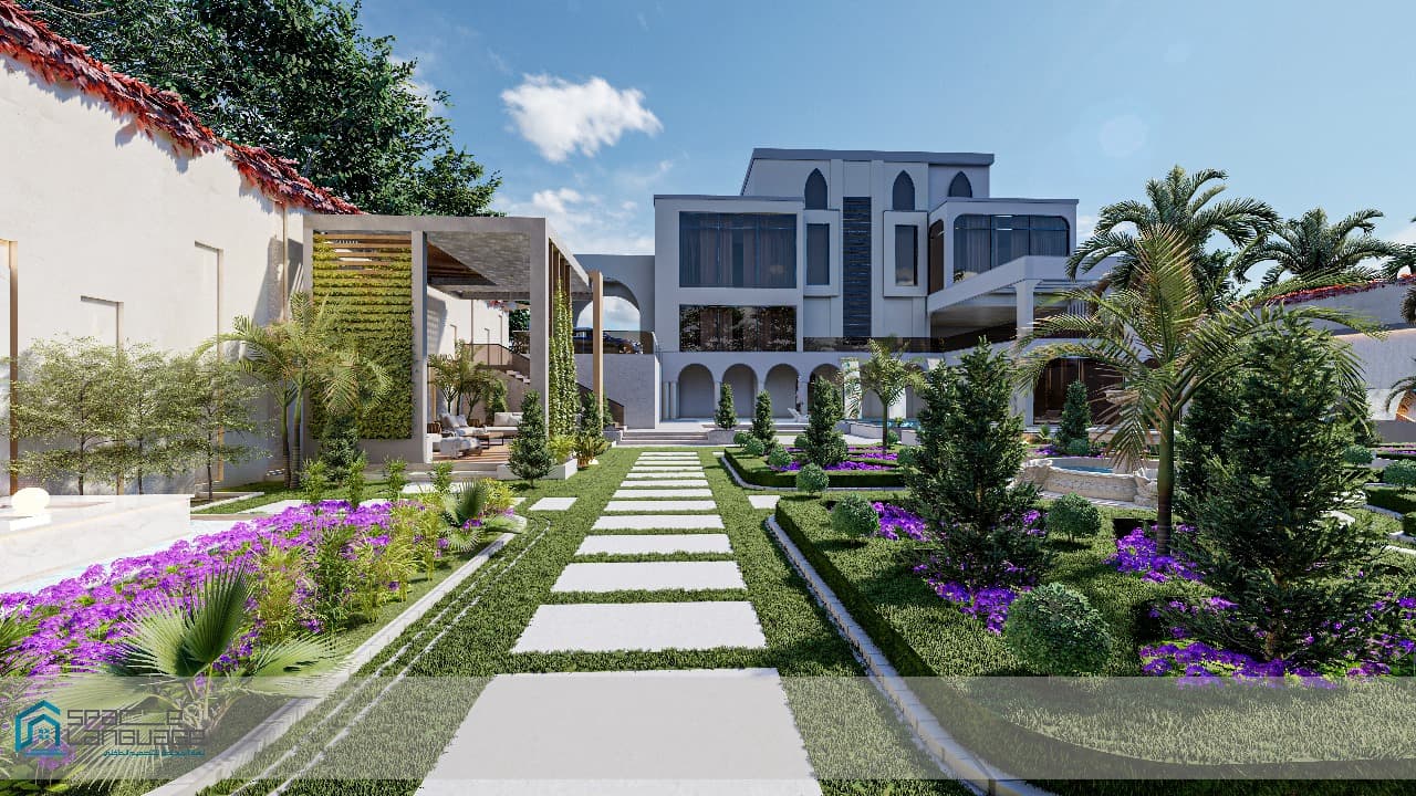 The Al-Nakheel Estate - Architectural Study 7